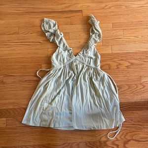 Very Feminine Green Tank by Eden